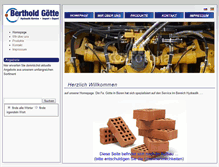 Tablet Screenshot of goettehydraulik.com